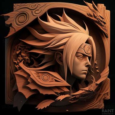 3D model Naruto Konoha Spirits game (STL)